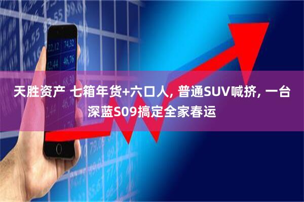 天胜资产 七箱年货+六口人, 普通SUV喊挤, 一台深蓝S09搞定全家春运